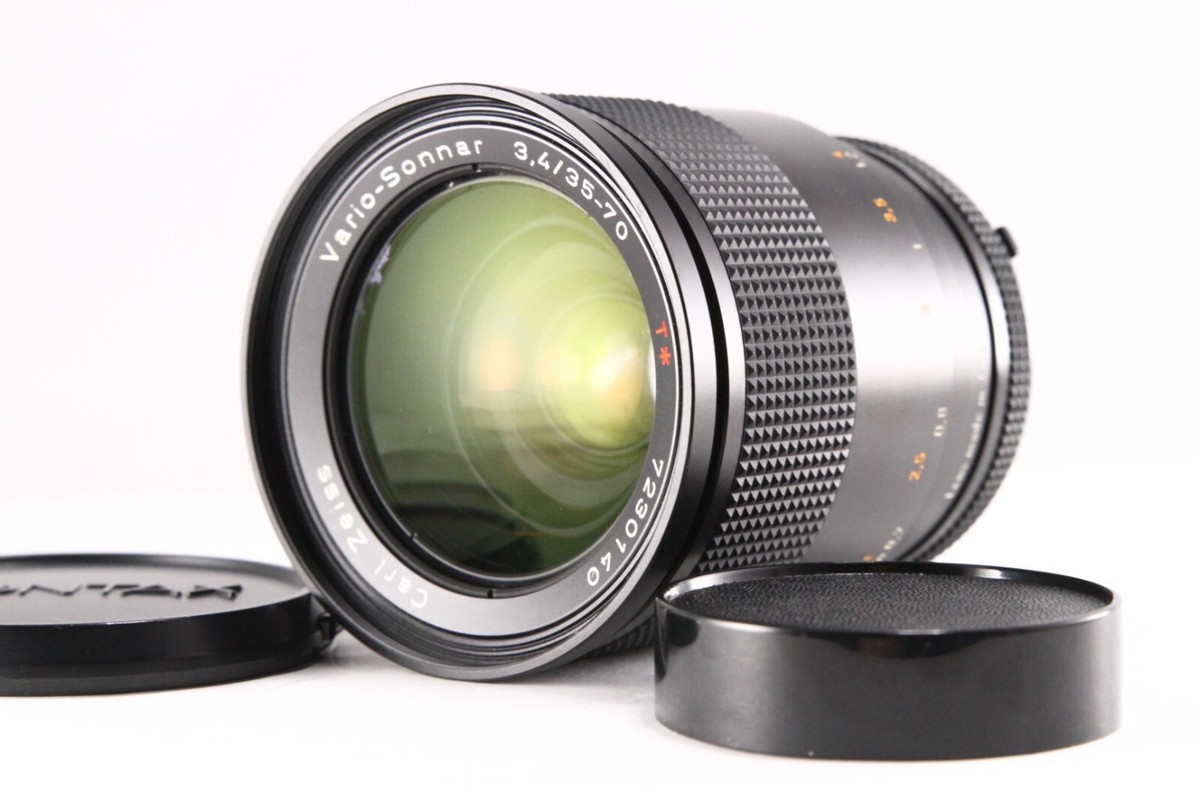 EXC+++] CONTAX Carl Zeiss Vario Sonnar T* 35-70mm F3.4 MMJ w/Caps