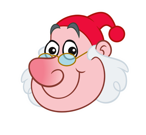 Smee - Jake & the Never Land Pirates Official Disney Single 2D Card Face Mask