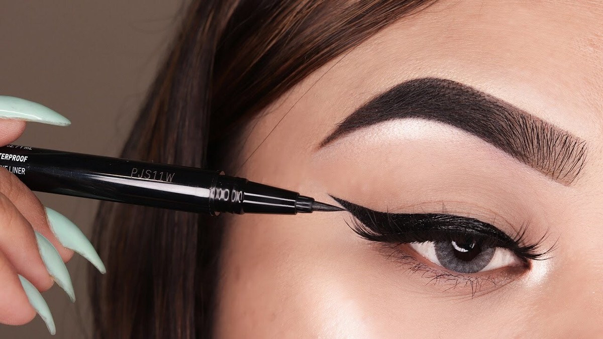 Eyeliner Feutre NYX Epic Ink Liner Noir Waterproof - 5ml, Effet Intense Et Précis