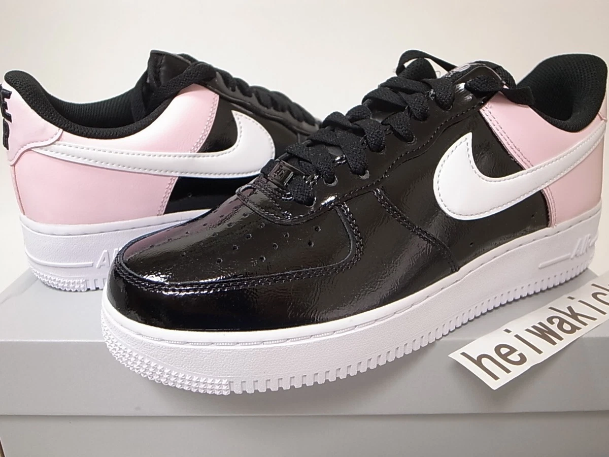 excuus gastheer Verloren NIKE W AIR FORCE 1 PATENT PINK FORM/BLACK-WHITE DJ9942-600 Womens US9/Mens  US7.5 | eBay