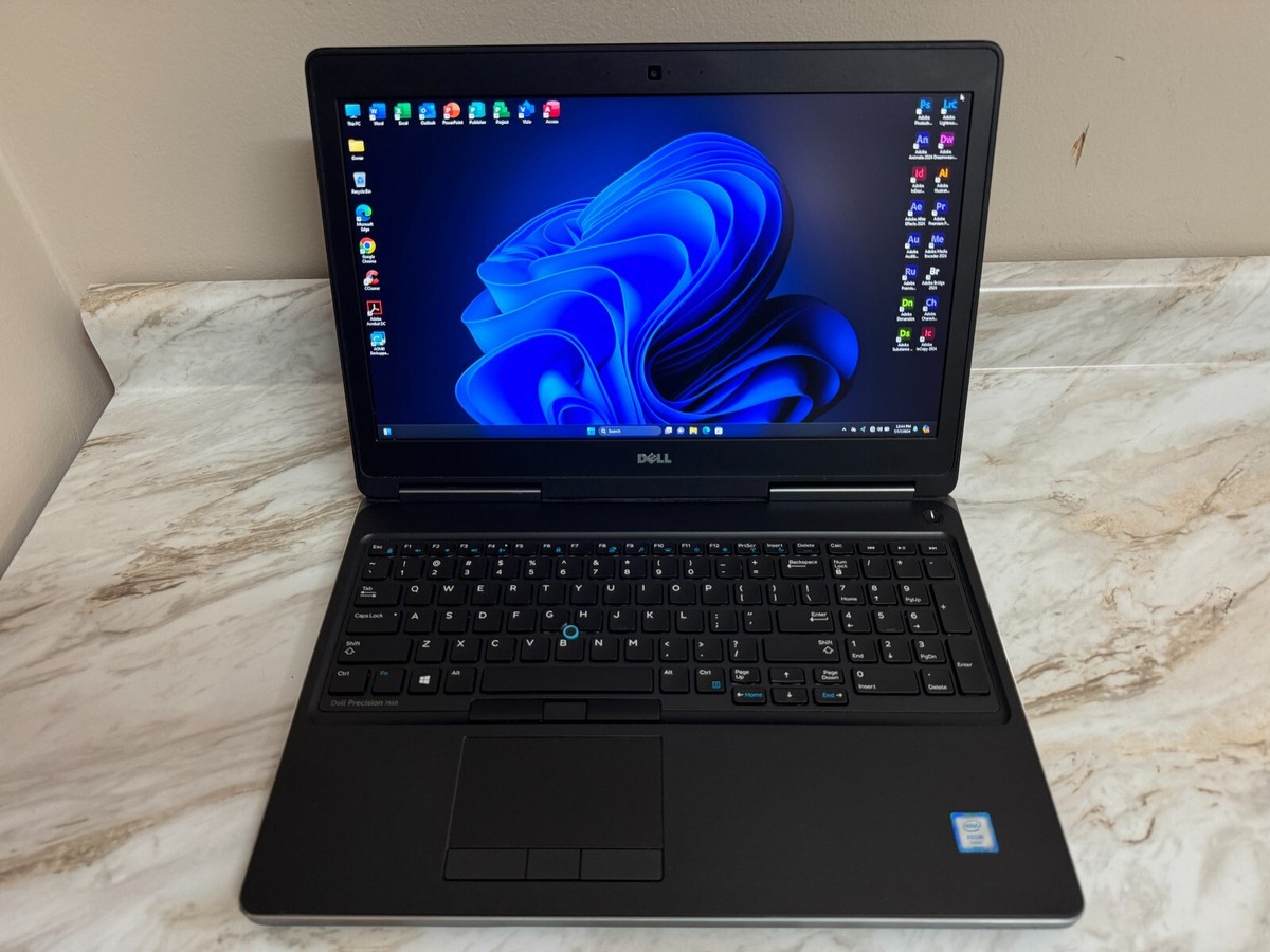 DELL PRECISION 7510 | INTEL XEON E3-1505M V5 2.8GHZ | 512GB | 32GB 