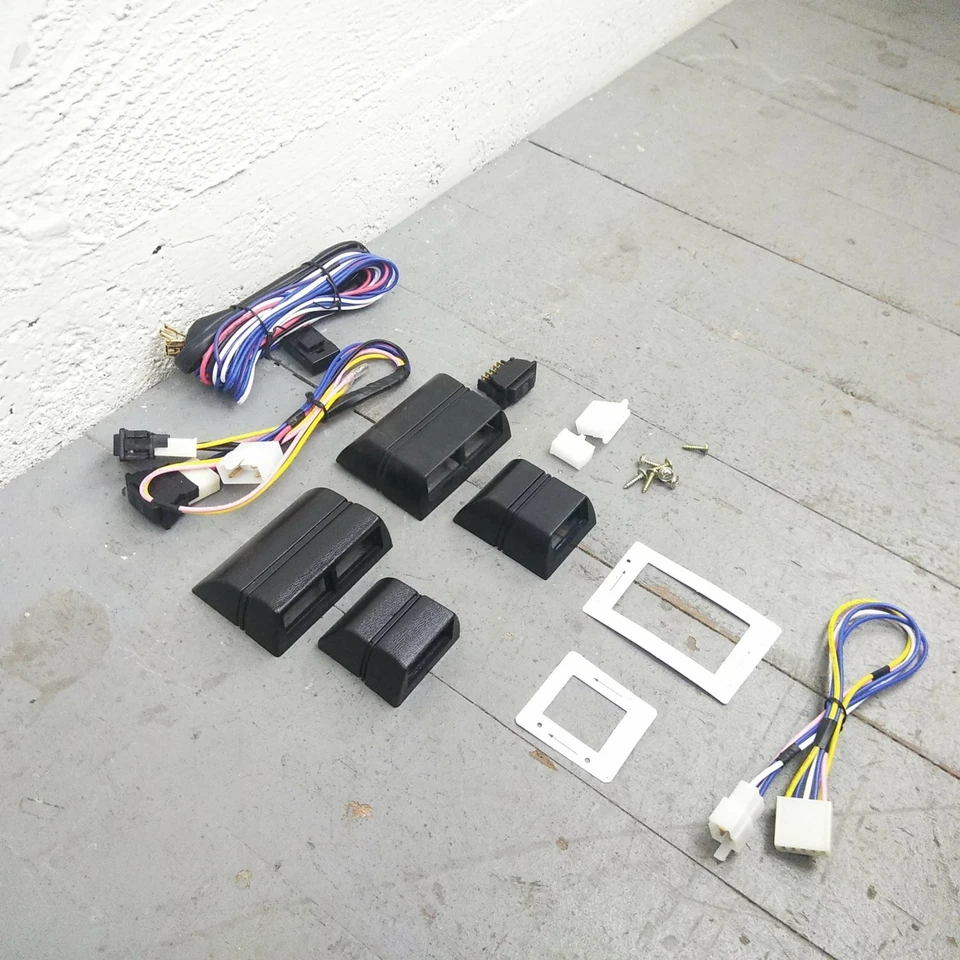 Kit de interruptor de ventana eléctrica AMC 1958-88 con arnés 327 cabeza l 390 amx v8 352 rambler Foto 2 de 4