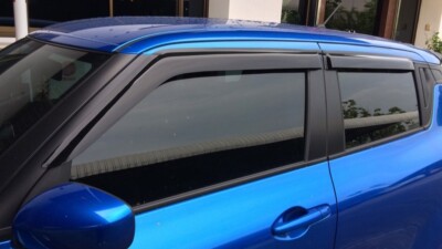 Suzuki swift 4 door 2018-2022 Visors wind Guard Black Climair wind free ship