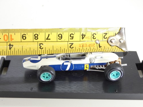 Brumm Ferrari 158 Formula 1 1964 GP Messico J Surtees giocattolo auto da corsa in scatola - Foto 12 di 14