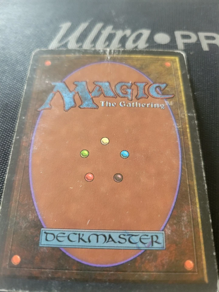 MTG City of Brass Arabian Nights Italian Rare Played Renaissance  - Image 4 of 4