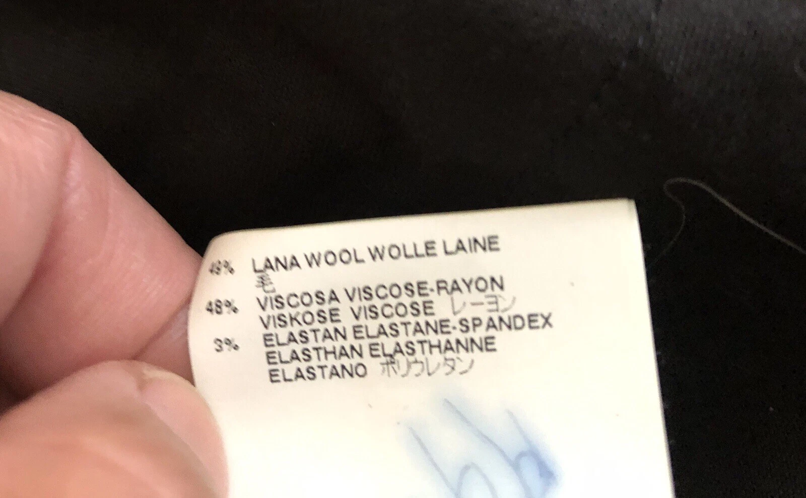 Pantalone svasato Maison Margiela Taglia 40 Nero