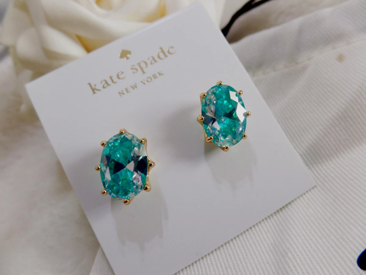Kate spade 2024 aquamarine earrings