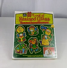 1973 Craft Master Paint By Numbers Transparent Christmas Ornaments No. 49800 Art