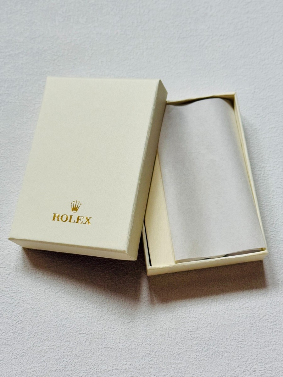 Rolex VIP Gift Signature Leather Brown Keyring/Keychain - New in