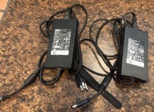 Lot of 2 DELL Model DA130PE1-00 Laptop Charger AC/DC Adapter