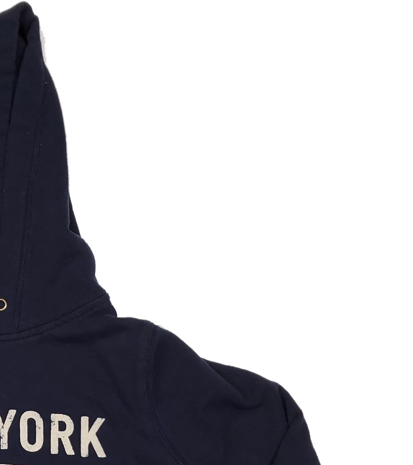 VETEMENTS Felpa con cappuccio blu Abercrombie & Fitch donna a maniche lunghe taglia L