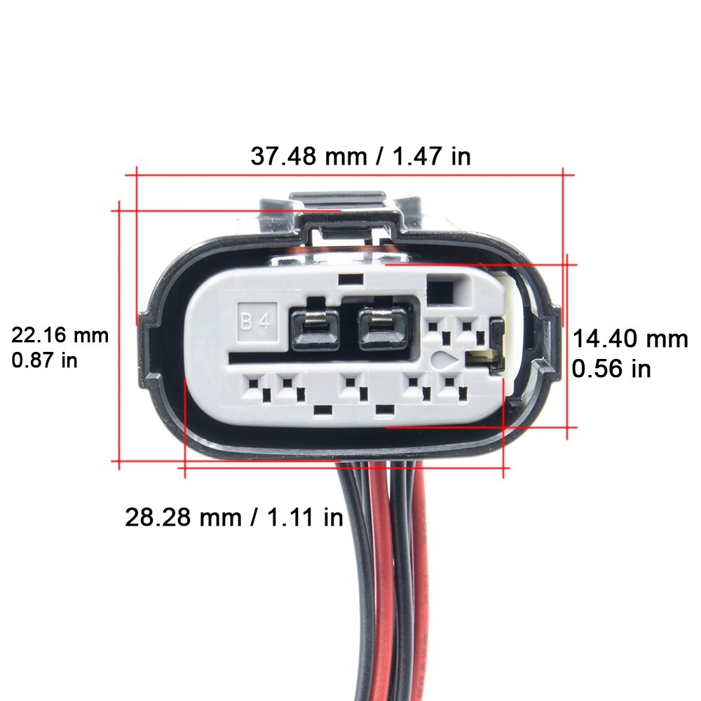 Transmission range sensor connector Lexus GS 430. 2001-2007. 84540