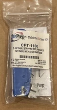 CablePrep CPT-1100 Coax Cable Stripping Tool For RG7 RG11 W/Spare Cartridge