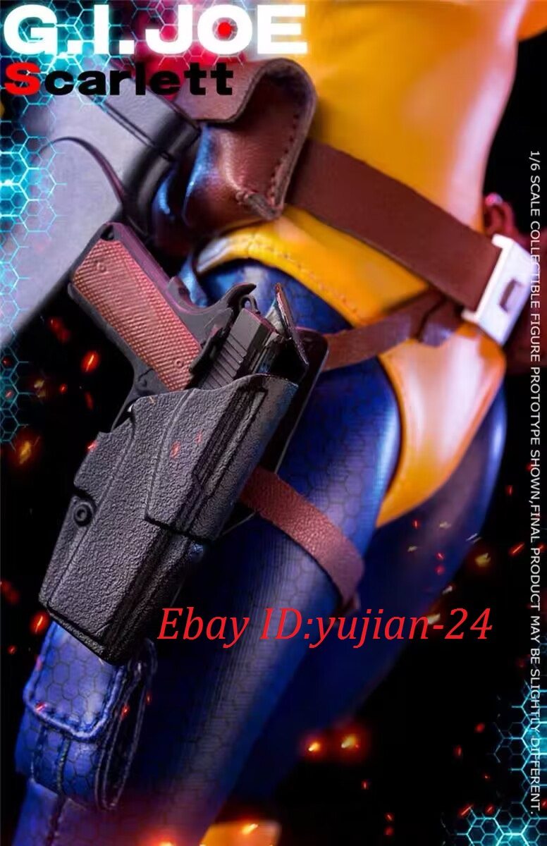 FLAGSET G.I.JOE Scarlett BBK013 Collectible Action Figure 1/6 In