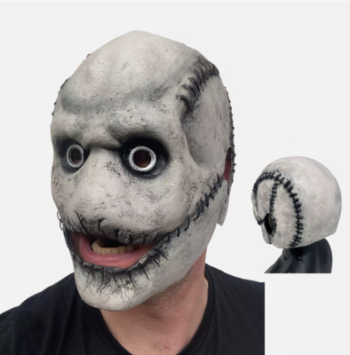Vintage Corey Taylor Mask  Latex Halloween Rock Band Headgear Horror Killer Mask