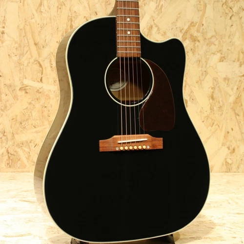 Gibson J-45 Standard EC Ebony 2017 Acoustic Electric Guitar