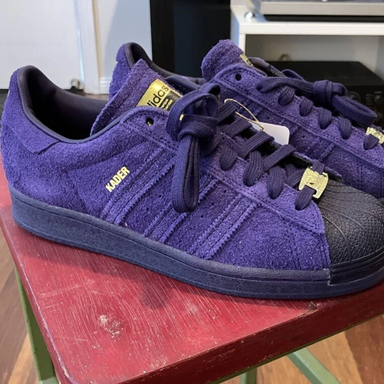 Adidas superstar cheap suede purple