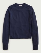J. Crew Nav Crewneck Sweater  Size M