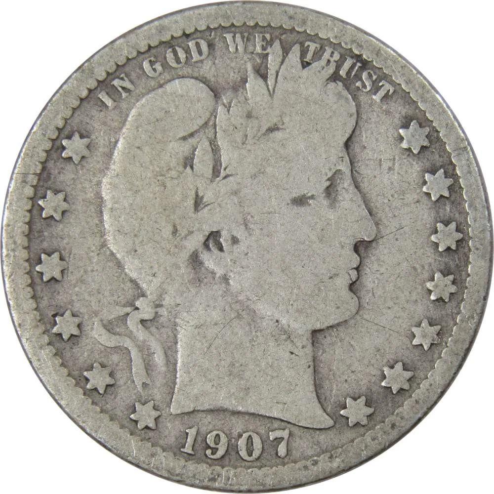 1907 Year Barber Quarters (1892-1916) for sale | eBay