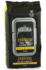 	Charcoal Face + Body Cleansing Wipes	