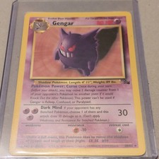 Wizards Fossil Gengar 20/62 Rare 80 HP Stage 2 English 1999 on eBay