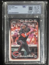 Topps 2024 Series 1 Elly De La Cruz #141 CGC 9.5 Cincinnati Reds Rookie