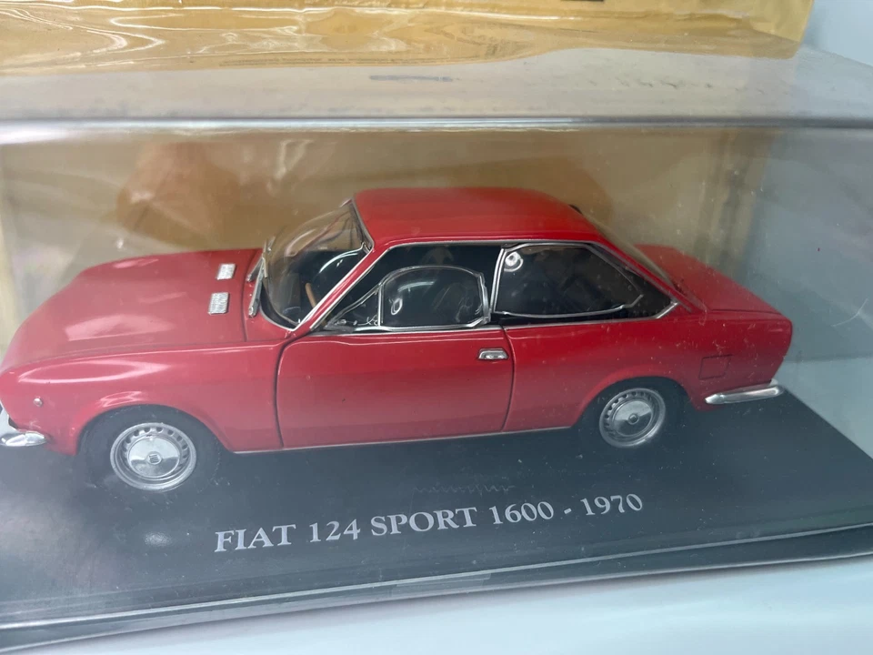 IXO ALTAYA 1/24 FIAT 124 SPORT 1600 1970 USADO CRISTALES ARRUGADOS - Imagen 2 de 4