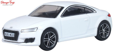 Oxford Diecast Audi TT Coupe Glacier White 1:76
