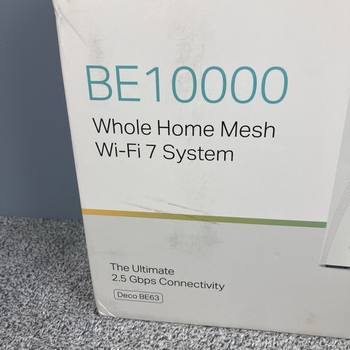 TP-Link Deco BE63 Tri-Band WiFi 7 BE10000 Whole Home Mesh System 3 Pack - Picture 2 of 10
