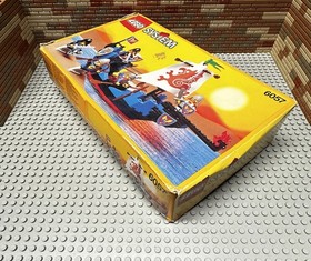 (L-2) LEGO&reg; System Classic Castle Sea Serpent 6057 Instructions Original Packaging Complete!