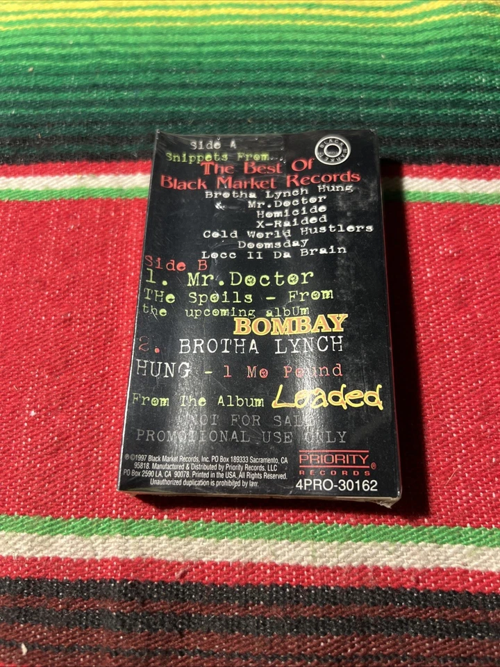 Brotha Lynch Hung Sacramento Rap 916 Cassette Snippets Black Market Records 97 - Image 2 of 4