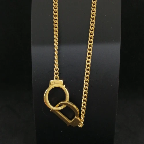Collier logo CD Christian Dior du Japon