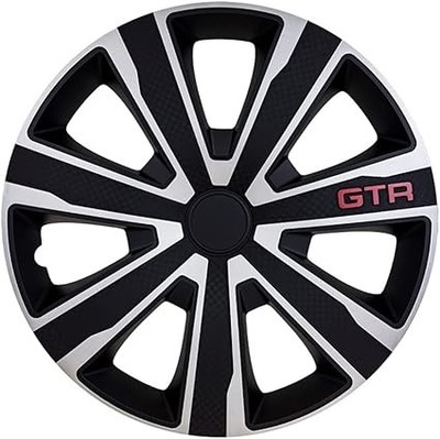 FOR MAZDA BONGO 16'' INCH WHEEL TRIMS BLACK & SILVER HUB CAPS GTR 4PC