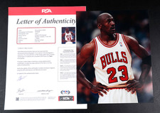 Michael Jordan PSA Type 1 Authentic Photograph by Stephen Green c.1990's 8x10