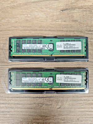 2er Pack - Samsung 32GB DDR4 2400MHz ECC Reg M393A4K40BB1-CRC4Q & CRC0Q