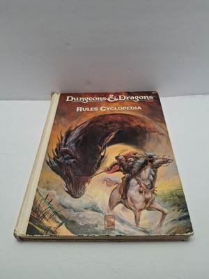 Dungeons & Dragons – Rules Cyclopedia, TSR #1071, 1991, Manuel Jeu De Rôle Occasion