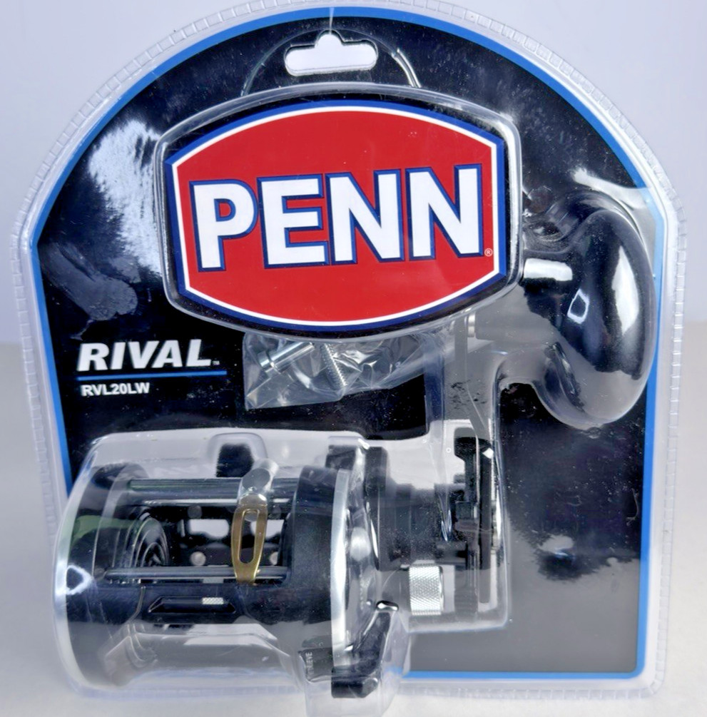 Penn Rival Star Drag Level Wind Conventional Reel RVL20LW-Ne