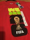 FIFA ‘WE ARE FIFA 26’ ‘FIFA WORLD CUP’ GRAPHIC SHIRT (XL) RED BLACK YELLOW GREEN — photo 3