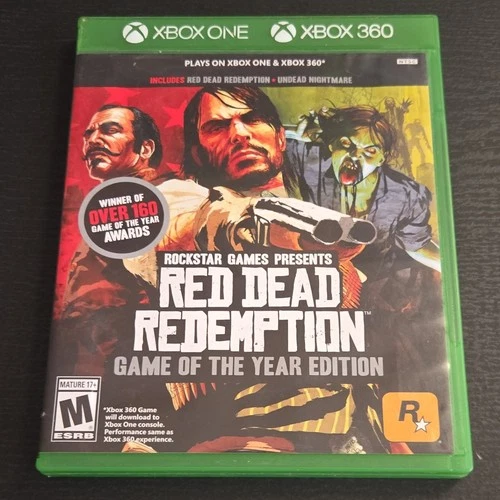 Red Dead Redemption GOTY Xbox One Xbox 360 Rockstar NTSC-U/C Action Multiplayer