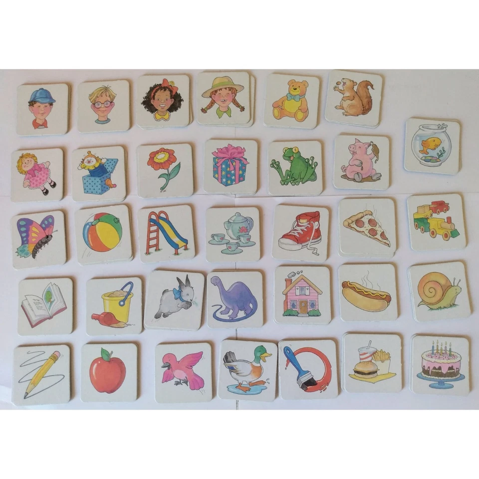 1990 Milton Bradley Original Memory Game 68/72 pieces Vintage Kids Game - Image 3 of 4