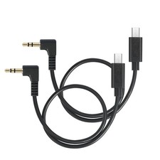 2Pack USB Micro 15pin to 3.5mm Timecode Cable for Sony FX3 FX30 A7M3 M4 A7S2