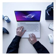 ASUS - ROG Zephyrus G14 14" OLED 3K 120Hz Gaming Laptop - AMD Ryzen 9 8945HS