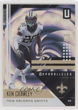 2018 Panini Unparalleled Whirl 57/100 Ken Crawley #137 a8r