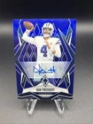 2025 Panini Phoenix Dak Prescott Auto Blue /49 Dallas Cowboys Color Match