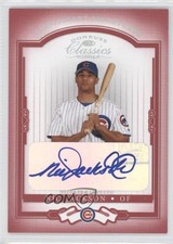 2004 Donruss Classics Significant Signatures Red 30/250 Nic Jackson #61 Auto 0v1