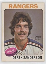 1975-76 O-Pee-Chee Derek Sanderson #73 0a4