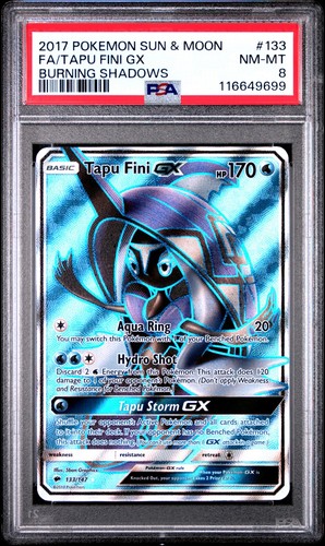 Tapu Fini-GX graded PSA 8 for sale on eBay