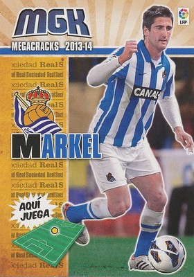 278 MARKEL BERGARA # SPANIEN REAL SOCIETY CARD PANINI MGK LIGA 2014