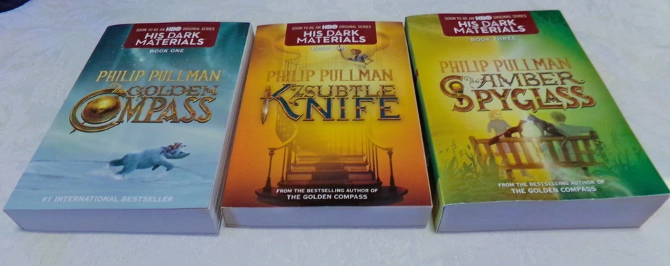 Philip Pullman His Dark Materials Complete Books 1 2 3, Lot of 3 Books EUC! - Image 2 of 3