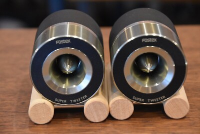 FOSTEX T-90A Super Horn Tweeter PAIR USED JAPAN speaker driver